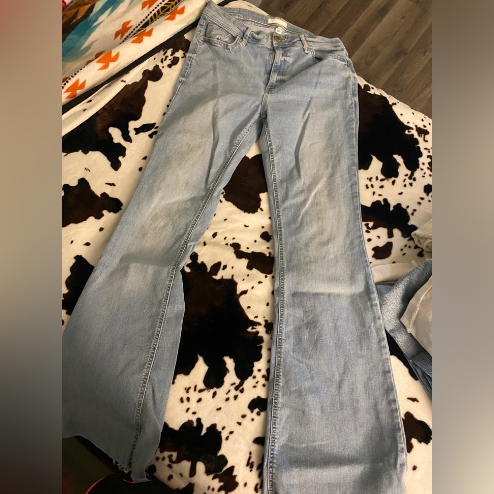 Flared jeans